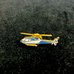 Vintage Helicopter Lapel or Hat pin!